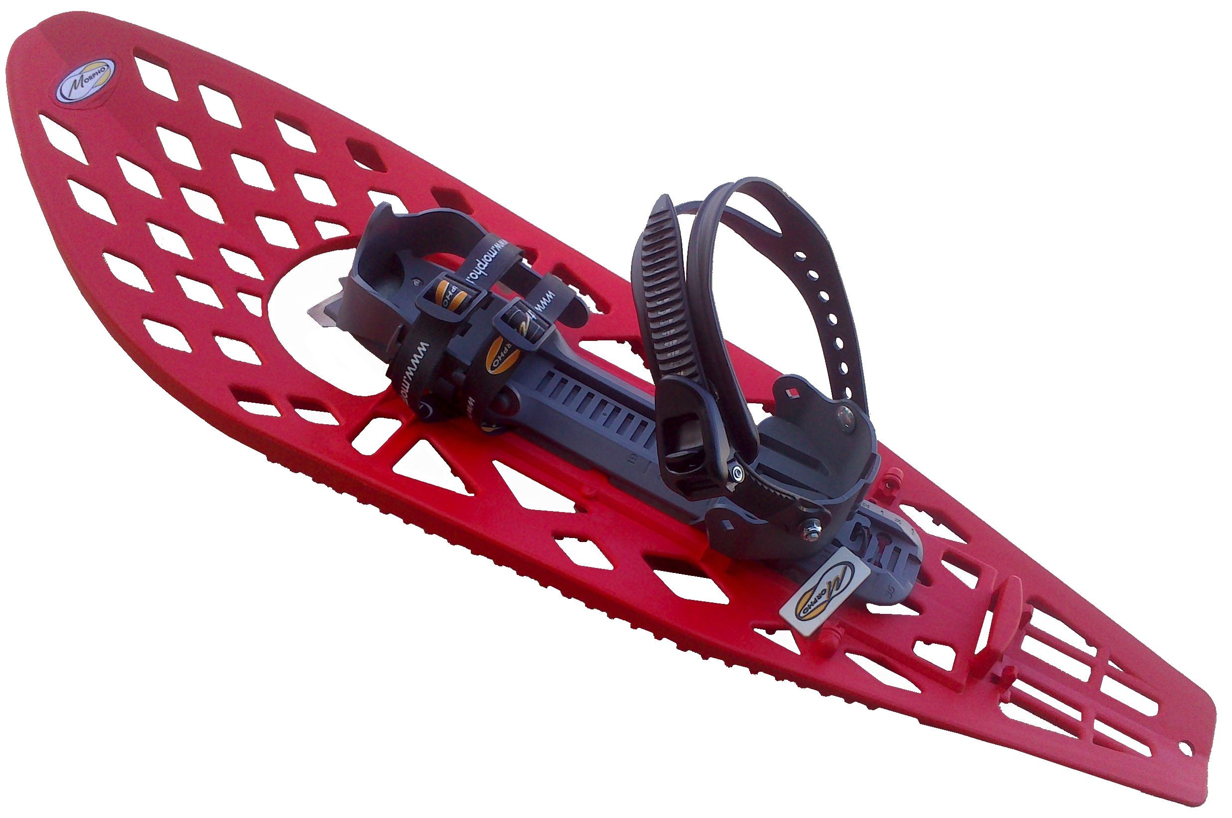 Snowboard Type with Ankle Straps and No Pad Morpho Trimoette Adult Snowshoes Light 