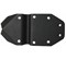 Front knives Aluminium Top View, 16HW,  Black